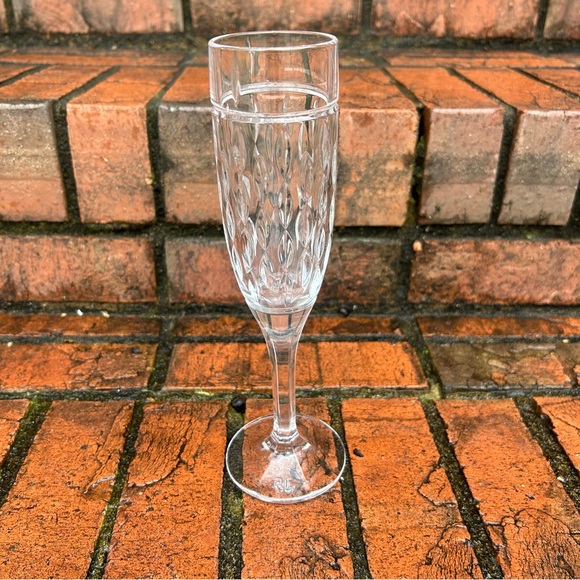 RALPH LAUREN CRYSTAL ASTON FLUTED CRYSTAL STEMWARE - Picture 5 of 10